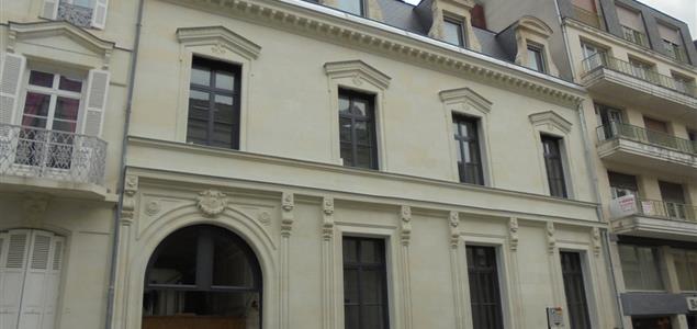 1- Façade Hôtel particulier à Angers - Groupe Villemain