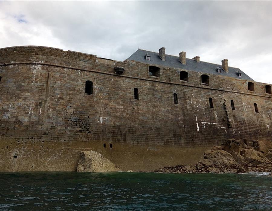 Le Fort de La Conchée depuis la mer - Groupe Villemain
