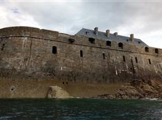 Le Fort de La Conchée depuis la mer