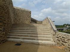 Remparts de Dinan, taille de pierre Groupe Villemain