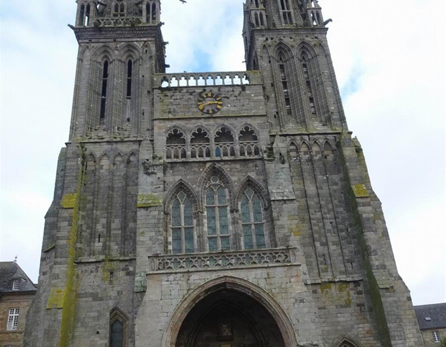 Cathédrale St Paul-Aurélien avant travaux, Saint-Pol-de-Léon - Groupe Villemain