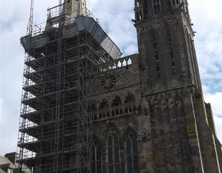 St Paul-Aurélien pendant les travaux de restauration - Groupe Villemain