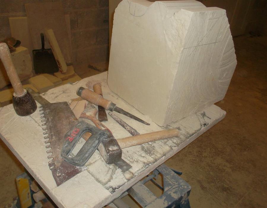 Taille de pierre, Monthléry - Groupe Villemain