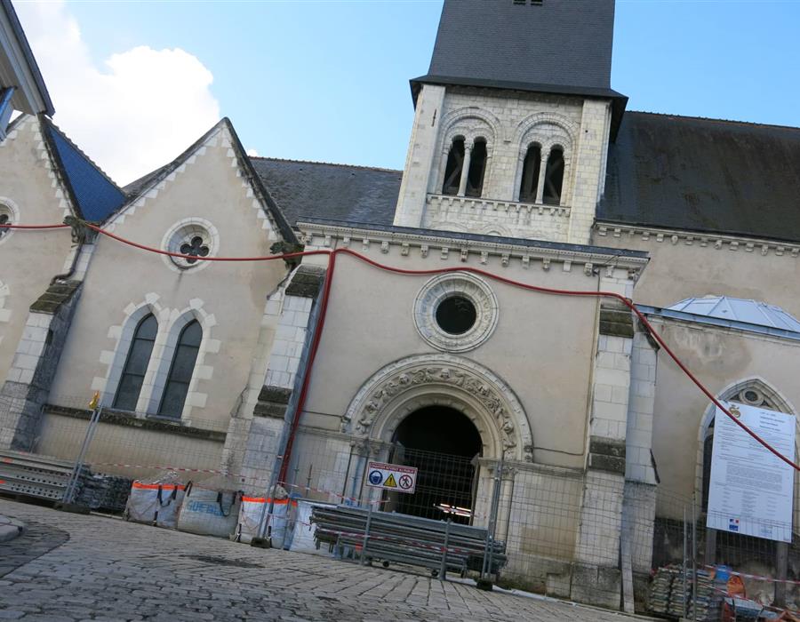 Restauration eglise St-Etienne à Romorantin - Groupe Villemain