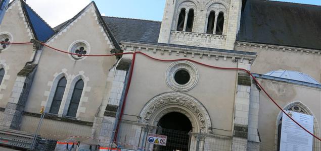 Restauration eglise St-Etienne à Romorantin - Groupe Villemain