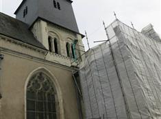 Groupe Villemain,; restauration Eglise St-Etienne, Romorantin