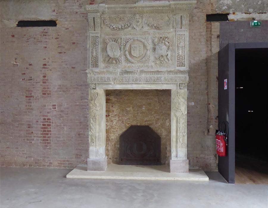 Cheminée du Grand Salon, Château de Trévarez - Groupe Villemain