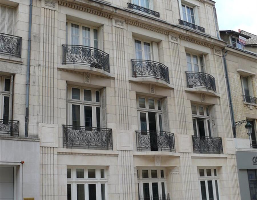 Façade à Orléans, ravalement, Groupe Villemain - Groupe Villemain
