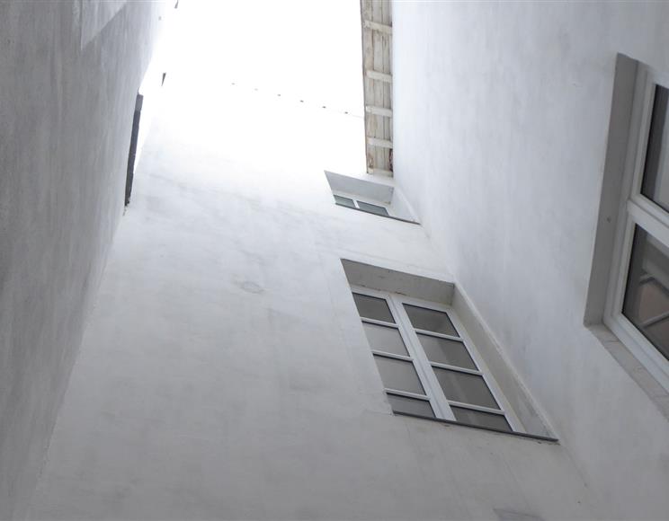 14- Ravalement courette immeuble  - Groupe Villemain