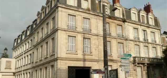  1- Ravalement de façade à Blois - AVANT - Groupe Villemain