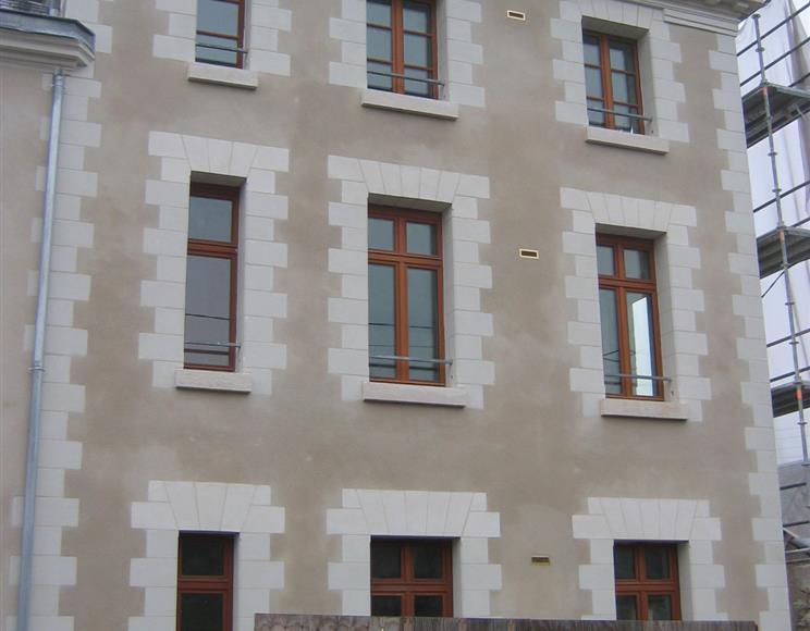 14- Façade école de musique à St Cyr-sur-Loire - Groupe Villemain