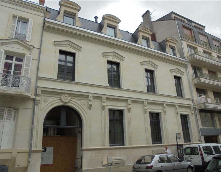 1- Façade Hôtel particulier à Angers - Groupe Villemain
