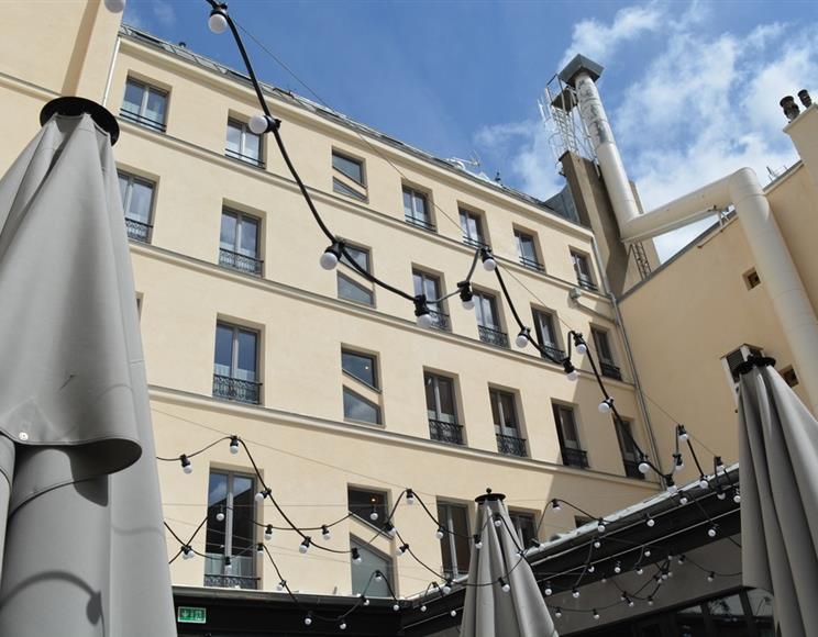 13- Cour intérieure - Hôtel Au Boeuf Couronné - Groupe Villemain