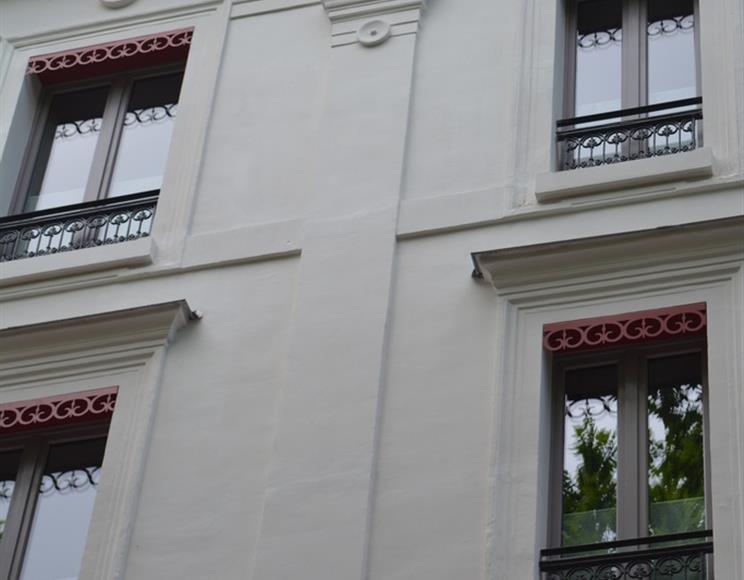 14- Détail façade - Hôtel Au Boeuf Couronné - Groupe Villemain