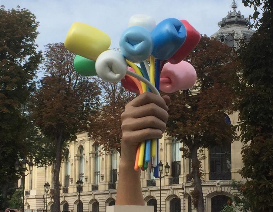 BOUQUET DE TULIPES - KOONS - Groupe Villemain
